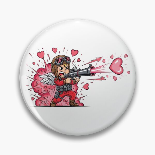 Item preview, Heart Attack – Cupid’s Arsenal of Love | Funny Valentine  designed and sold by FelixnRobinus.