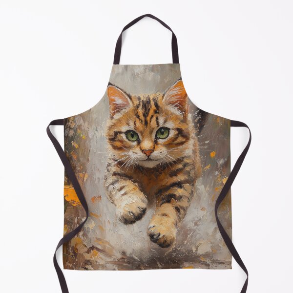 Item preview, Bengal Cat Leaping Through Autumn Whispers designed and sold by CuongArtLab.