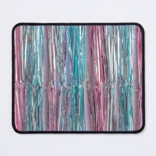 Item preview, Pastel Tinsel Foil Curtain with Glitter Shine designed and sold by Anastasiia Yurevych.