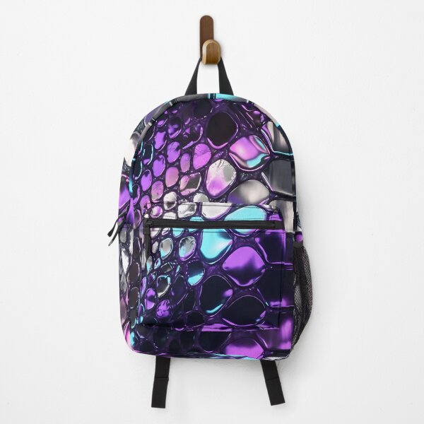 Item preview, Iridescent Metallic Python Skin designed and sold by AiDigitalSanctum.