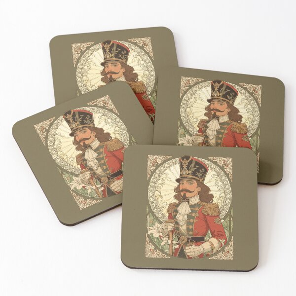 Item preview, Art Nouveau Christmas Nutcracker Soldier Vintage Style designed and sold by taiche.
