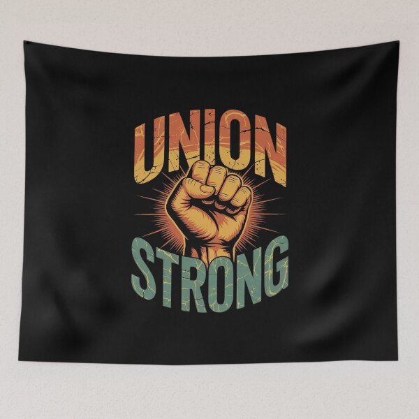 Item preview, Union Strong Fist Proud Labor Day Workers September First2  designed and sold by ClassicAnthony.