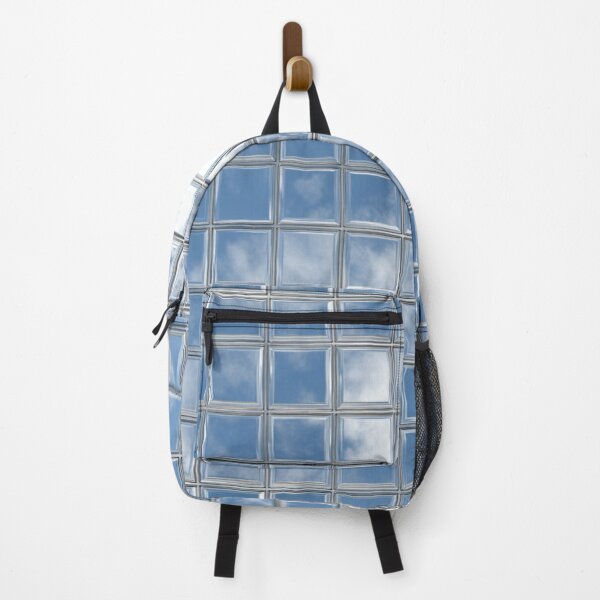 Item preview, Sky Reflections – Modern Mirror Glass Grid Pattern designed and sold by casualnature.