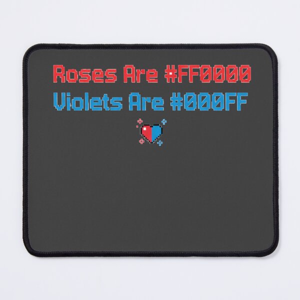 Item preview, Roses Are FF0000 Coding Art designed and sold by WiserShop.