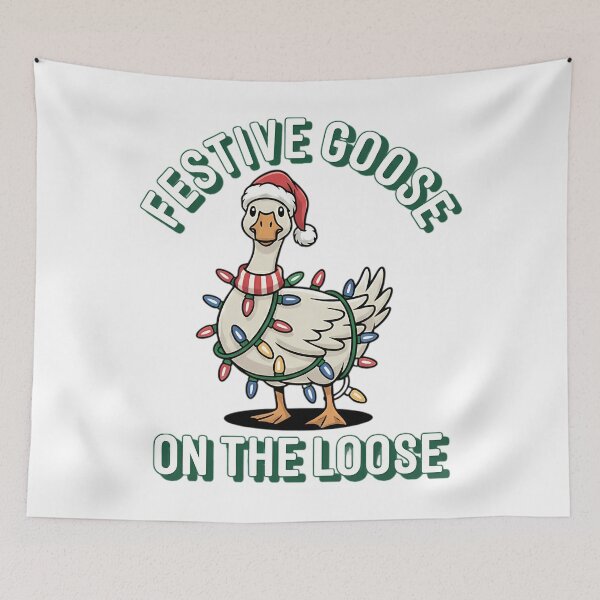 Item preview, Xmas Funny On Loose Quote The Goose Goose Silly Festive designed and sold by Rackaam777Art.