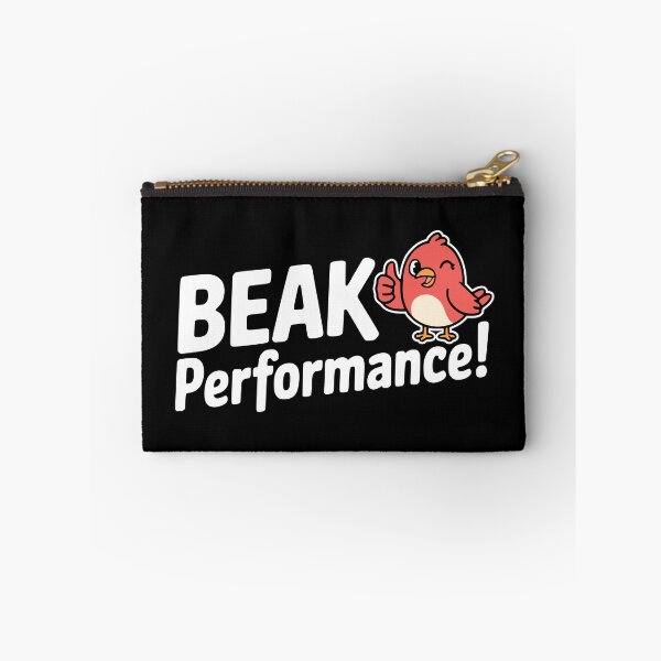 Item preview, Beak Performance! Funny Bird Pun designed and sold by PMCreative.