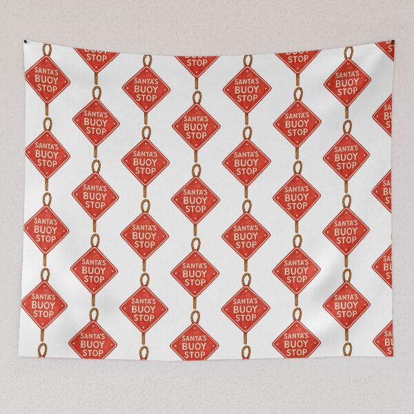 Item preview, Santa's Buoy Stop - COASTAL CHRISTMAS COLLECTION designed and sold by autumnallen15.