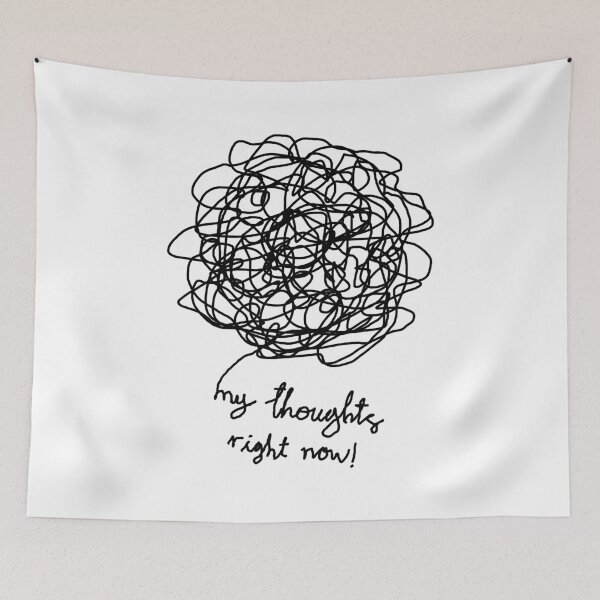 Item preview, My Thought Right Now designed and sold by Quilimo Studio.