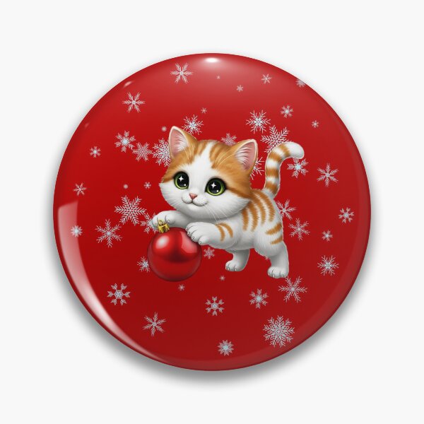 Item preview, Girls Cute Christmas Kitty Cat  designed and sold by LANCEWISEMEDIA.