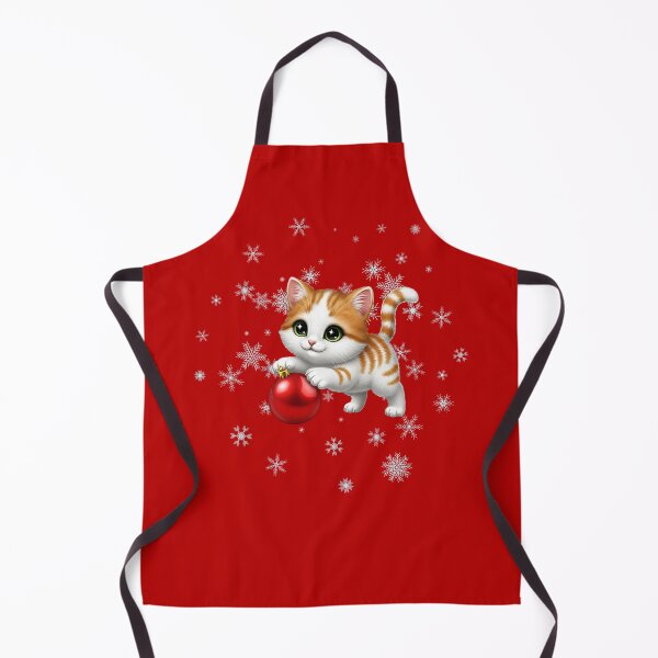 Item preview, Girls Cute Christmas Kitty Cat designed and sold by LANCEWISEMEDIA.