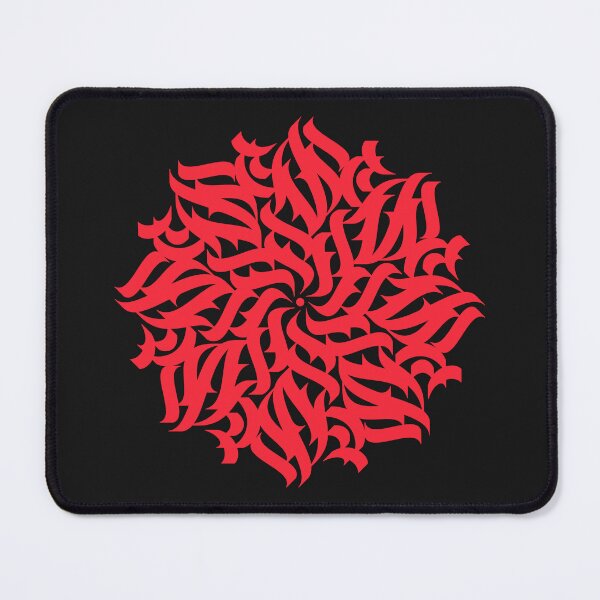 Item preview, Red calligraphic blossom designed and sold by artskill2k17.
