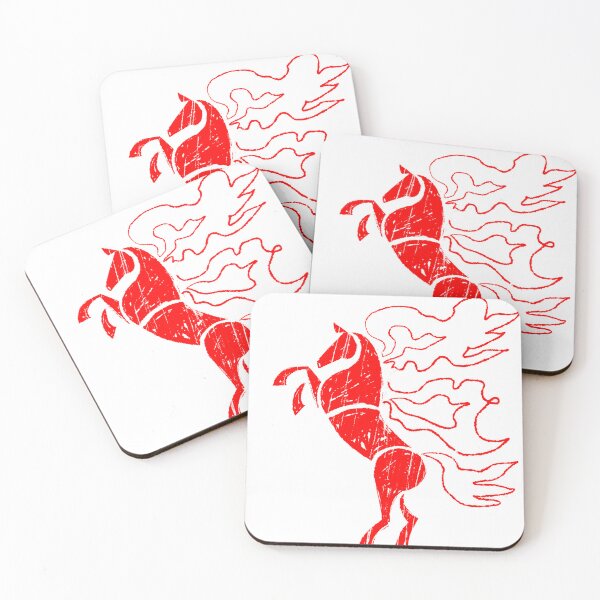 Item preview, Fiery Red Horse  designed and sold by Gomberg.