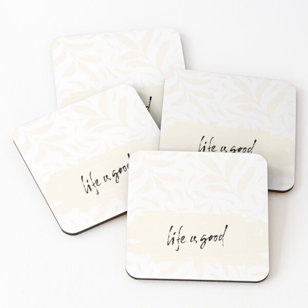 Item preview, Life is Good motivational quote designed and sold by CaseMastery.
