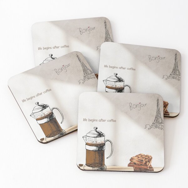 Item preview, Parisian Morning: Coffee and Chocolate designed and sold by Eli&co.