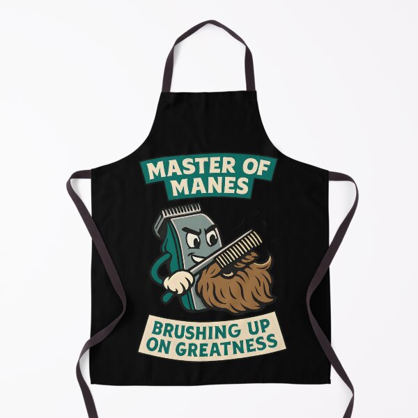 Item preview, Master of Manes Funny Barber Design designed and sold by TeeTimeTreasure.