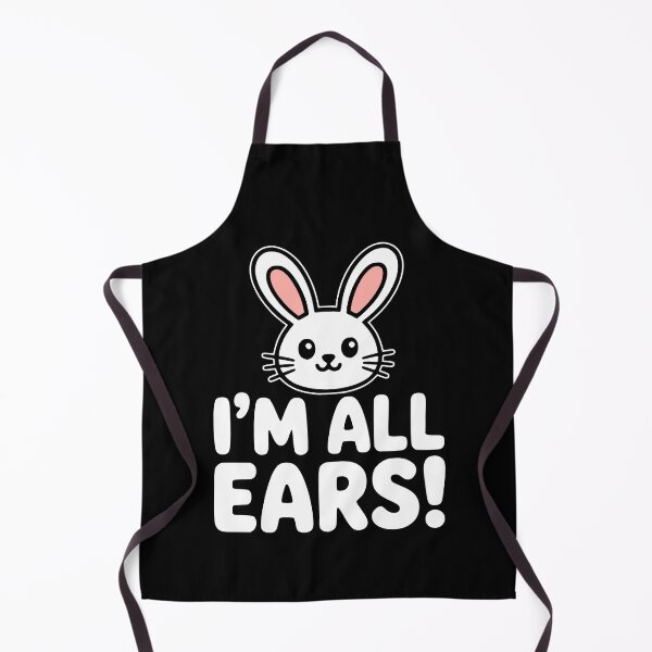 Item preview, I'm All Ears! Funny Bunny Pun designed and sold by PMCreative.