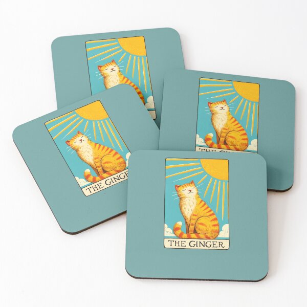 Item preview, Ginger Cat Tarot designed and sold by FrictionMaxxing.