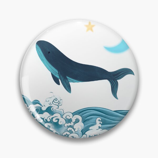 Item preview, Sea Whale at night designed and sold by CaseMastery.