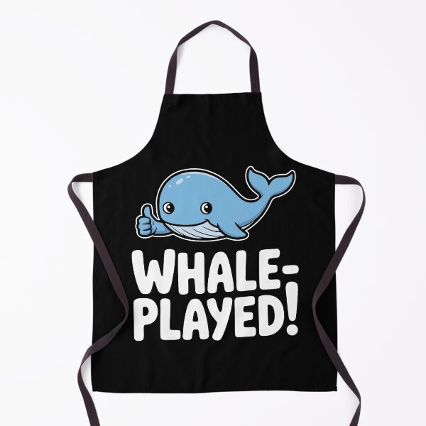 Item preview, Whale Played! Funny Whale Pun designed and sold by PMCreative.