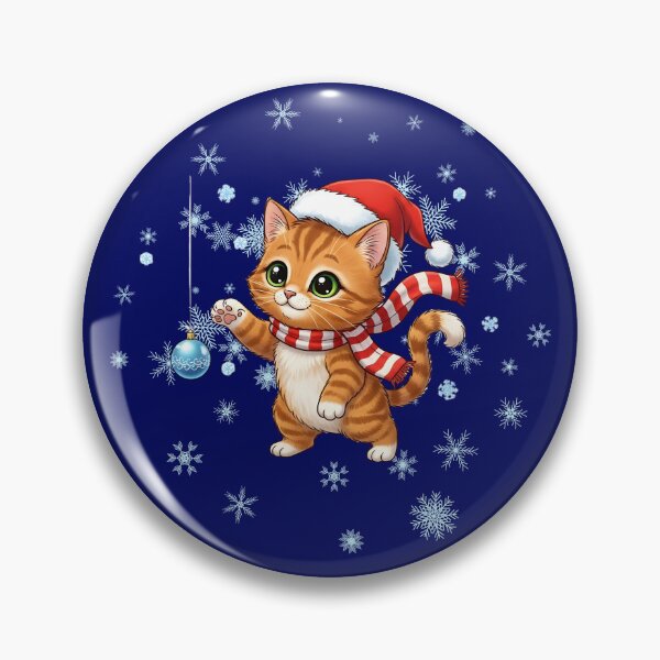 Item preview, Kids Cute Christmas Kitty Cat  designed and sold by LANCEWISEMEDIA.