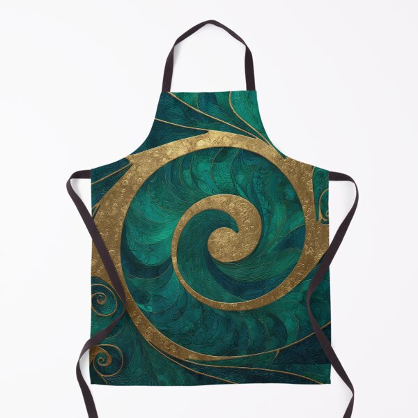 Item preview, New Zealand Māori Paua Pattern Koru Design 606 designed and sold by GrinGalore.