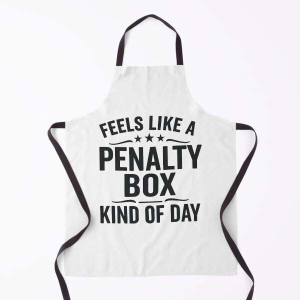 Item preview, Feels Like A Penalty Box Kind Of Day Men's Funny Hockey designed and sold by hemagamo.