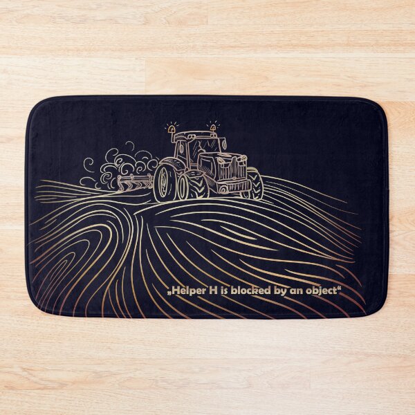 Item preview, T-Shirt “Helper H is blocked by an object” – The real Farming Simulator moment designed and sold by Engl.