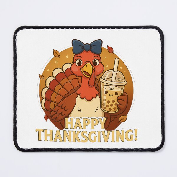 Item preview, Thanksgiving Turkey with Boba – Saigon Soul Art designed and sold by SaigonSoulArt91.