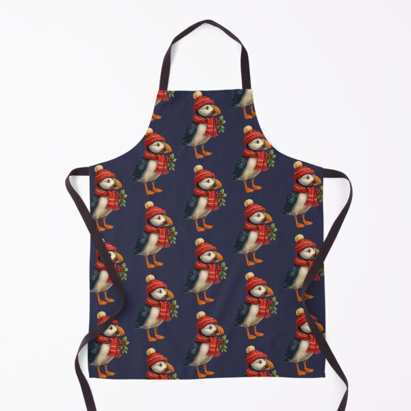 Item preview, Holiday Puffin - COASTAL CHRISTMAS COLLECTION designed and sold by autumnallen15.
