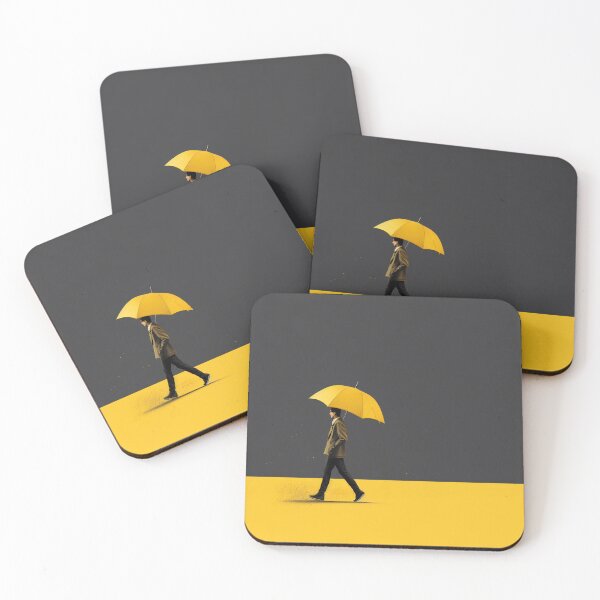Item preview, Man with Umbrella in Rain designed and sold by anytka.