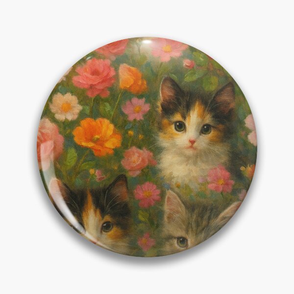 Item preview, Gatinhos entre Flores designed and sold by Leonornature.