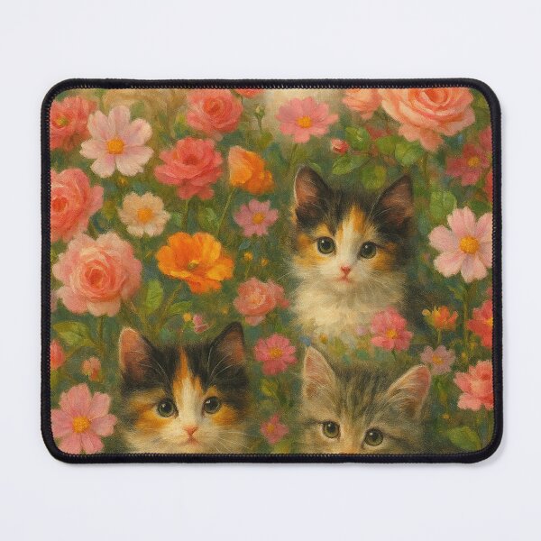 Item preview, Gatinhos entre Flores designed and sold by Leonornature.