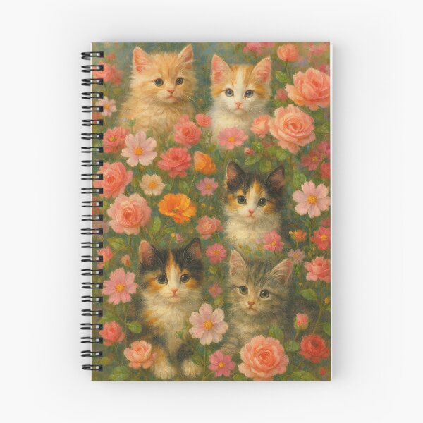 Item preview, Gatinhos entre Flores designed and sold by Leonornature.