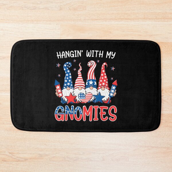 Item preview, Gnomies Funny Holiday Quote Happy My Hangin With Vintage designed and sold by Rackaam777Art.
