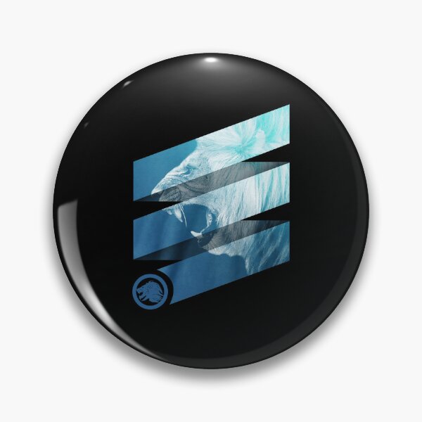 Item preview, Syndicate - Roar - Blue And White - Gaming designed and sold by jeraldinecramer.