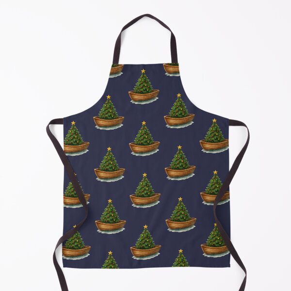 Item preview, Festive Dingy Boat w/ Tree - COASTAL CHRISTMAS COLLECTION designed and sold by autumnallen15.