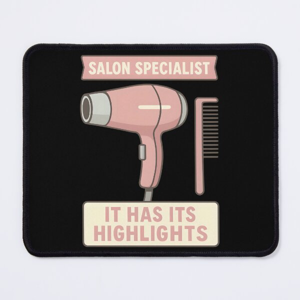Item preview, Salon Specialist Funny Hairdresser Design designed and sold by TeeTimeTreasure.