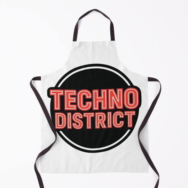 Item preview, Techno District – Modern Underground Techno Design designed and sold by |TRSSHOP|.