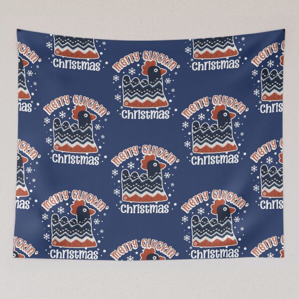Item preview, Merry clucking Christmas designed and sold by Yuzik.
