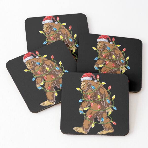 Item preview, Christmas Retro Vintage Holiday Classic Lights Festive Bigfoot Tree Christmas designed and sold by FrankyTepper.