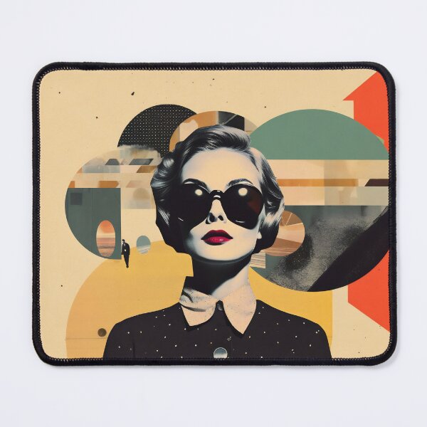 Item preview, Popup poster with woman portrait. Colorful digital art designed and sold by anytka.