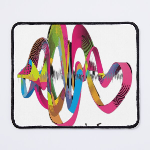 Item preview, Colorful Soundwave Art – Vibrant Abstract Waveform Design for Music Lovers, DJs & Audiophiles designed and sold by RelatableMess.