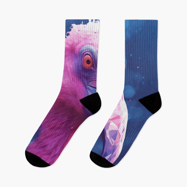 Item preview, Portrait of a flamingo on a blue green background. Emotive portrait. Looking at the camera designed and sold by anytka.