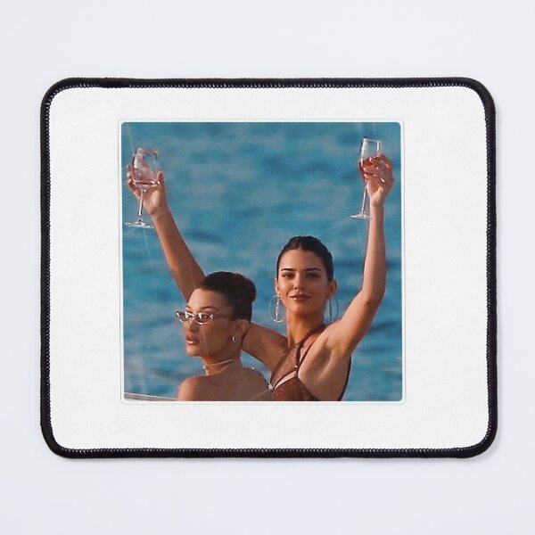 Item preview, kendall jenner and bella hadid sticker Active designed and sold by GabriellaDuncan.