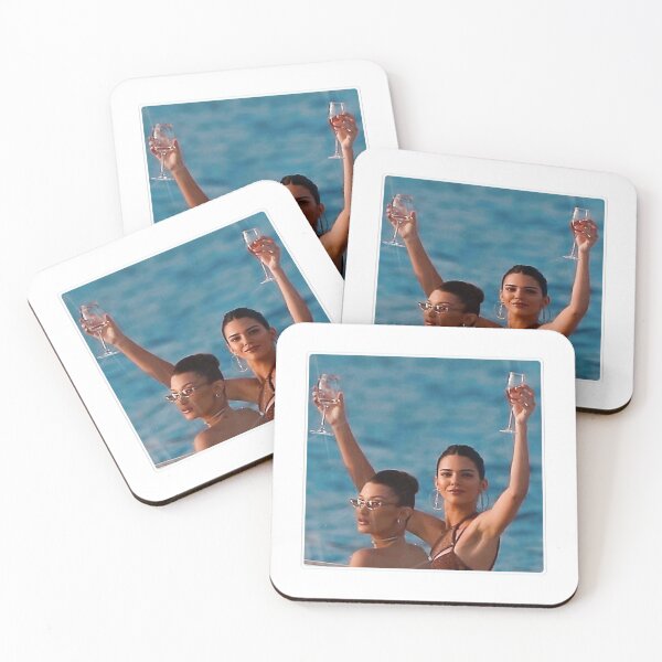 Item preview, kendall jenner and bella hadid sticker Active designed and sold by GabriellaDuncan.
