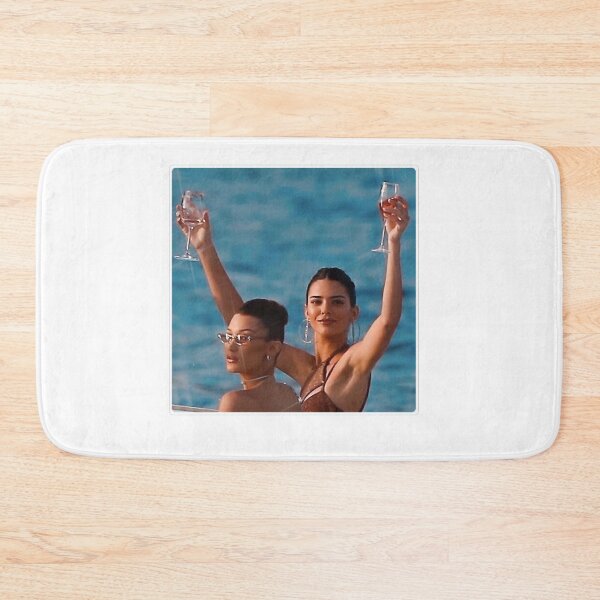 Item preview, kendall jenner and bella hadid sticker Active designed and sold by GabriellaDuncan.