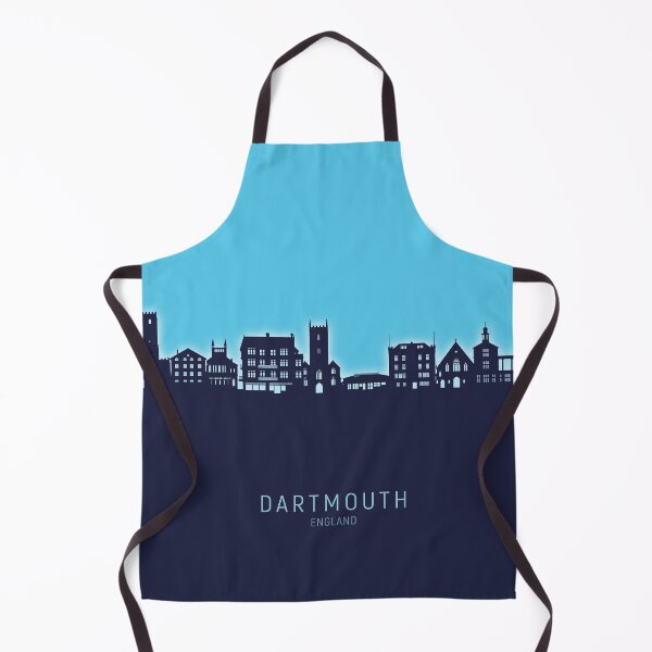 Artikelvorschau, Skyline von Dartmouth, England entworfen und verkauft von ArtPrints.