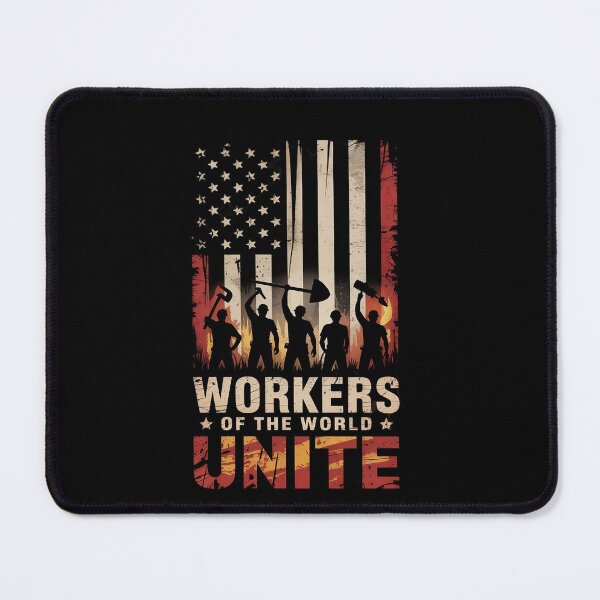Item preview, Union Strong Labor Union Worker Workers of the World Unite  designed and sold by EllinoKlemo.
