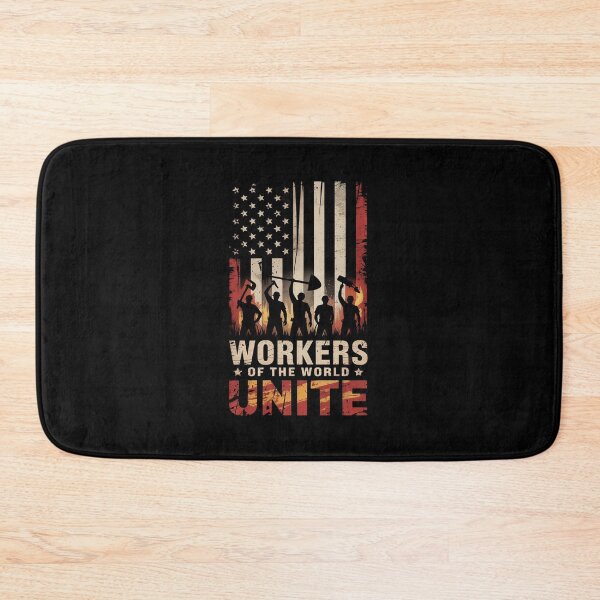 Item preview, Union Strong Labor Union Worker Workers of the World Unite  designed and sold by EllinoKlemo.