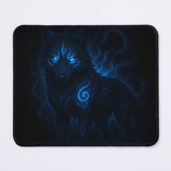 Item preview, Majestic Anime wolf with guaridian spirit. designed and sold by FusionRealm.